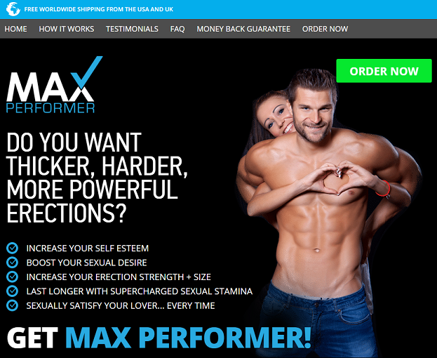 Max Performer Official Website