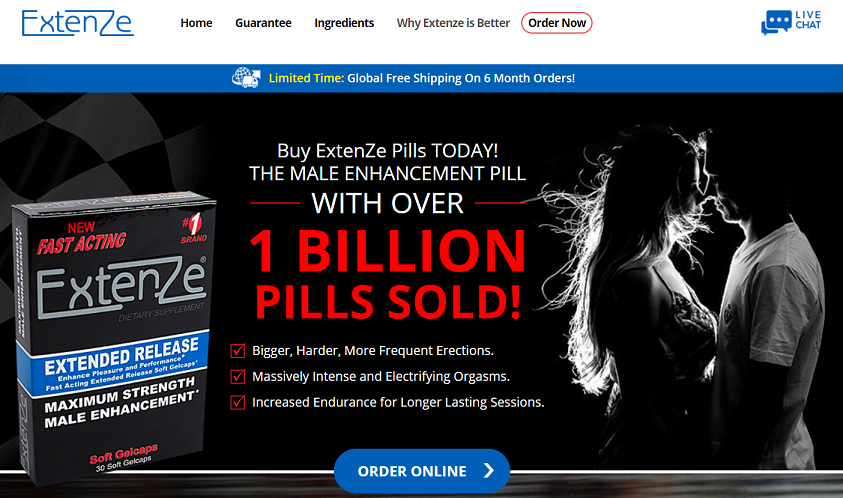 extenze official website