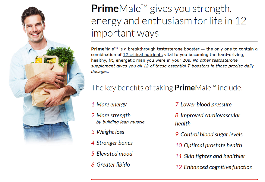 prime male benefits